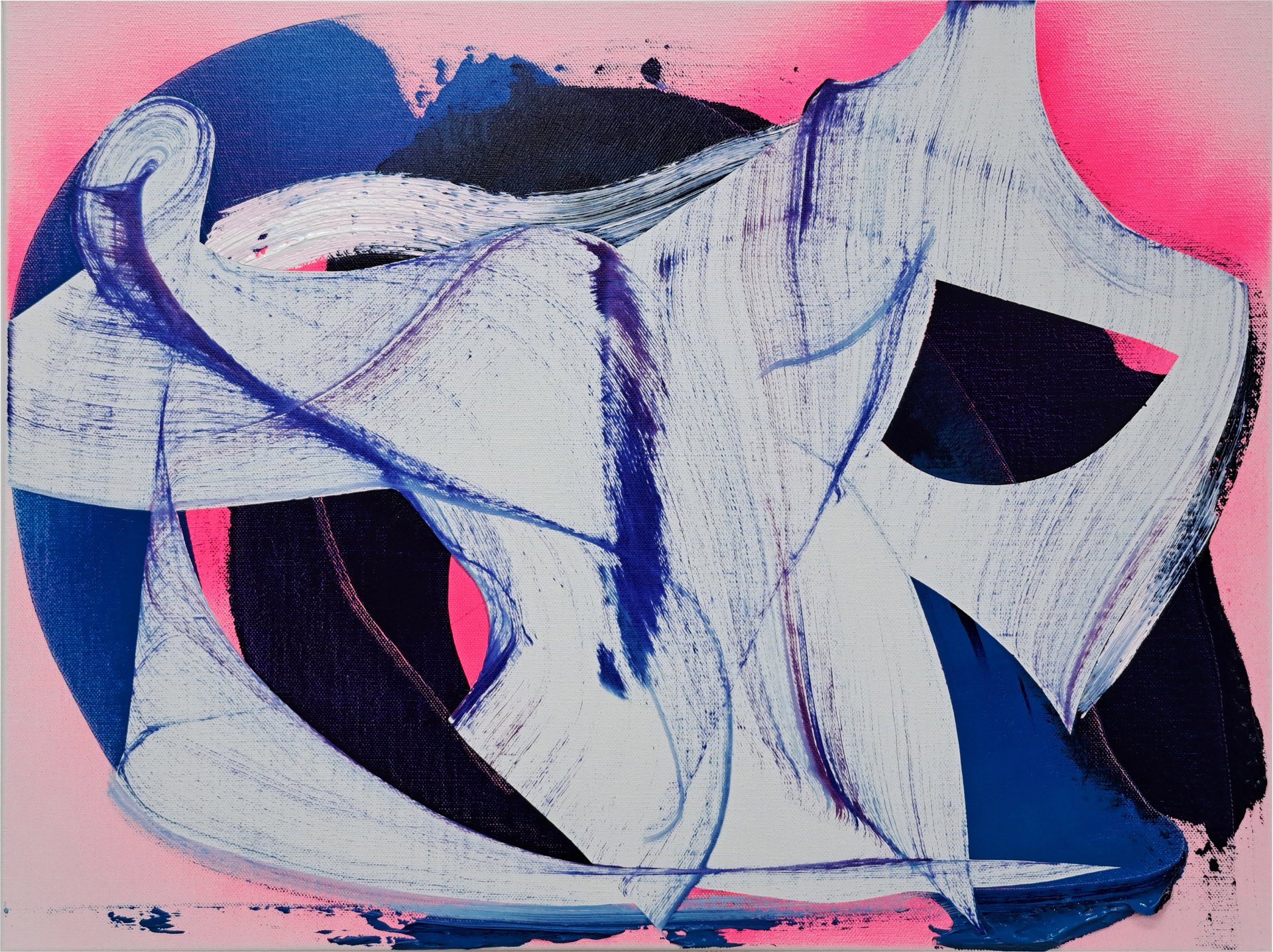 Marc Renard, Resurgence, RE 20260622b, Acrylic on canvas, 60 cm x 80 cm, 2026